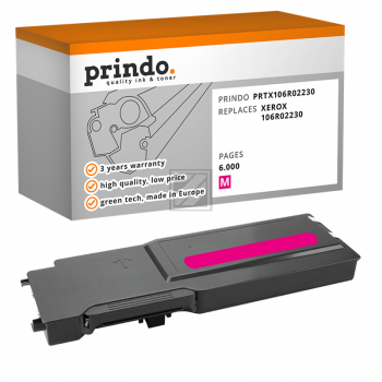 Prindo Toner-Kit magenta HC (PRTX106R02230) ersetzt 106R02230