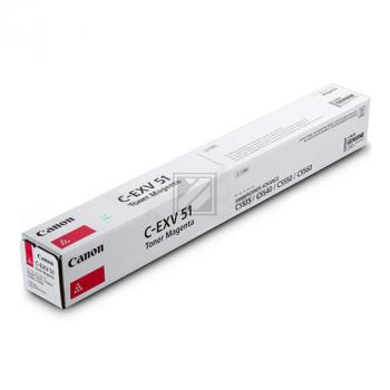 Canon Toner-Kit magenta (0486C002AA, C-EXV51LM)