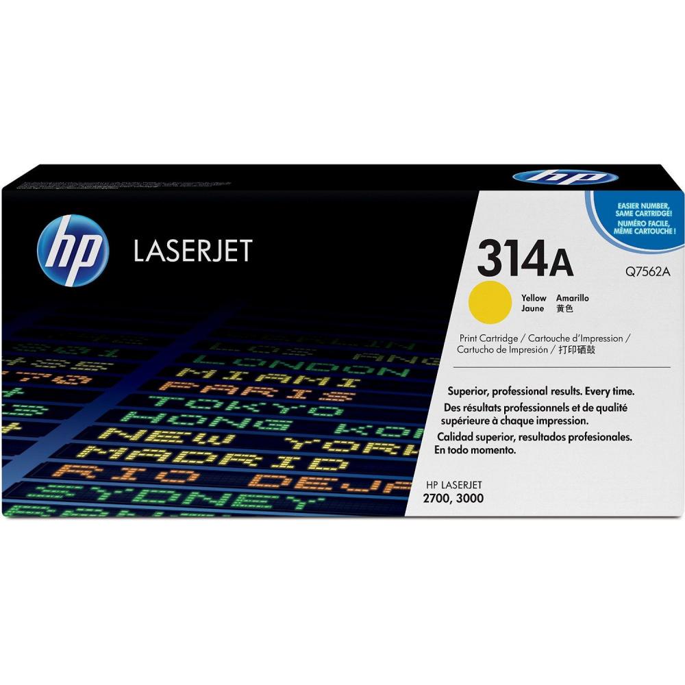 HP Toner-Kartusche gelb (Q7562A, 314A)