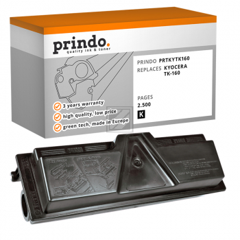 Prindo Toner-Kit schwarz (PRTKYTK160) ersetzt TK-160