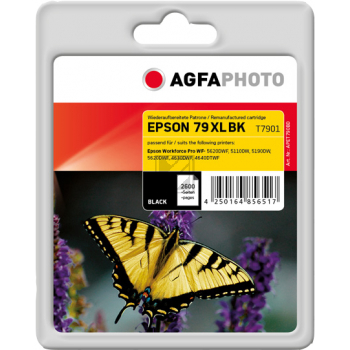 Agfaphoto Tintenpatrone schwarz HC (APET790BD) ersetzt T7901