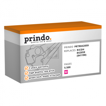 Prindo Toner-Kit magenta (PRTR842059) ersetzt 842059