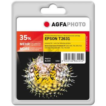 Agfaphoto Tintenpatrone photo schwarz HC (APET263PBD) ersetzt T2631