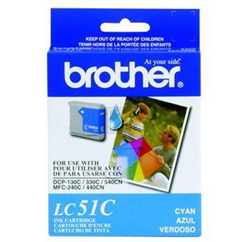 Brother Tintenpatrone cyan (LC-51C)
