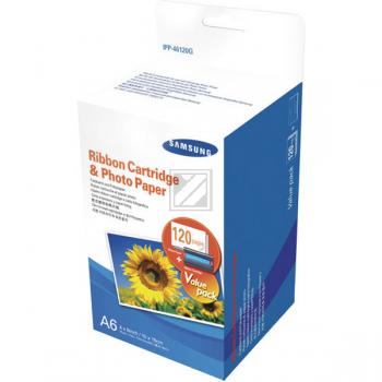Samsung Thermo-Transfer-Rolle + Papier farbig (IPP-46120G/SEE)