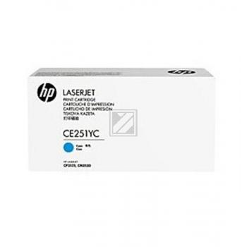 HP Toner-Kartusche Contract (nur für Vertragskunden) cyan (CE251YC)