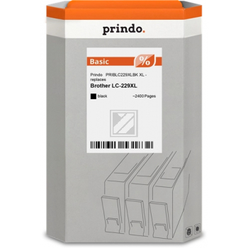 Prindo Tintenpatrone (Basic) schwarz HC (PRIBLC229XLBK) ersetzt LC-229XLBK