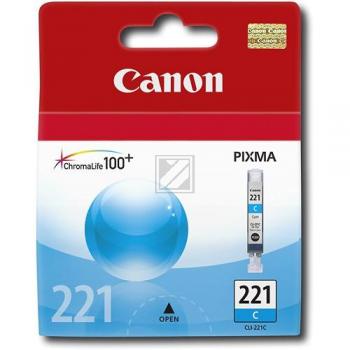 Canon Tintenpatrone cyan (2947B001, CL-221C)