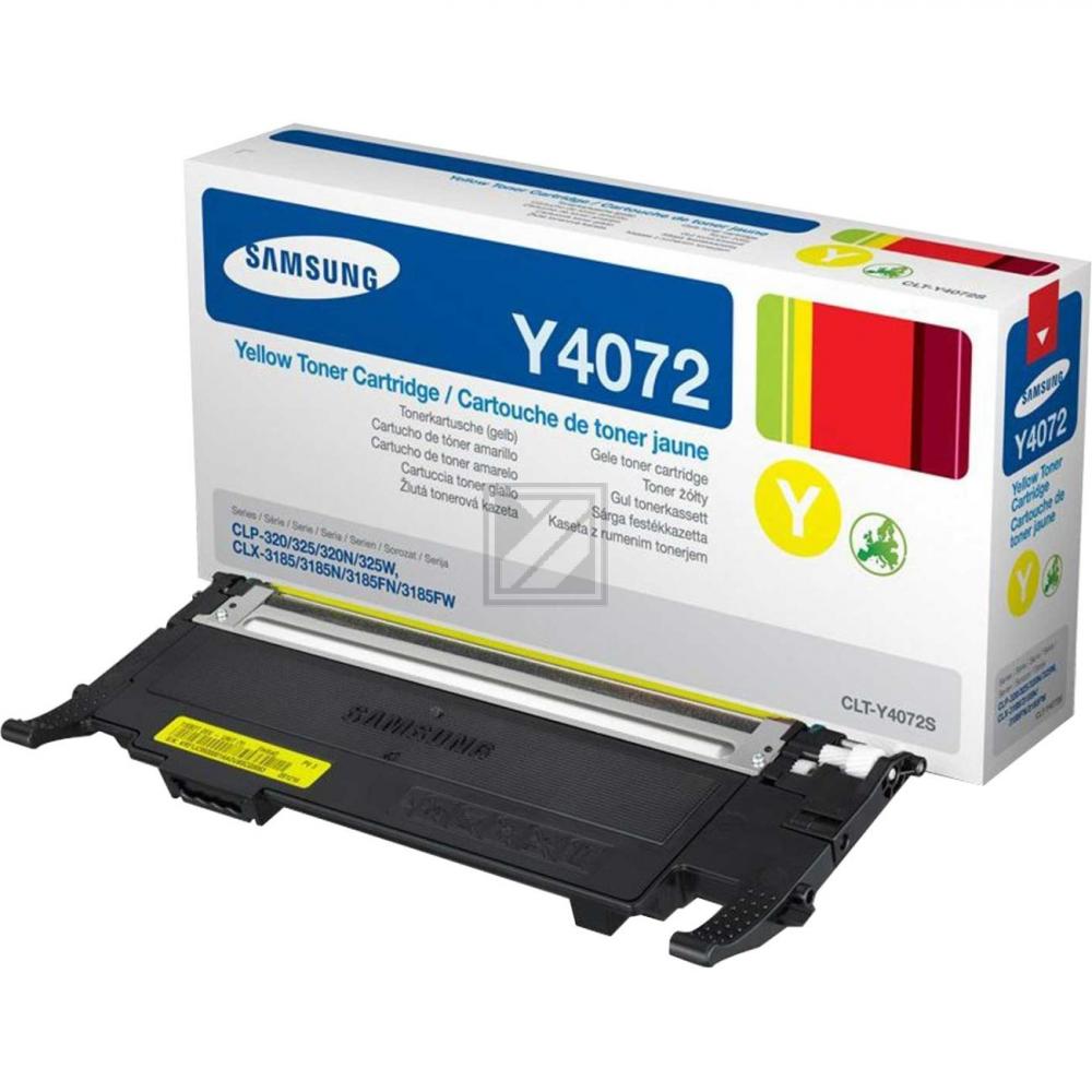 Samsung Toner-Kartusche gelb (CLT-Y4072S/ELS, Y4072)