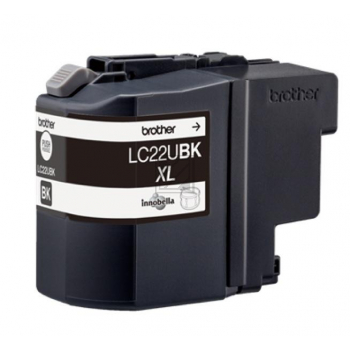 Brother Tintenpatrone schwarz (LC-22UBKBP)