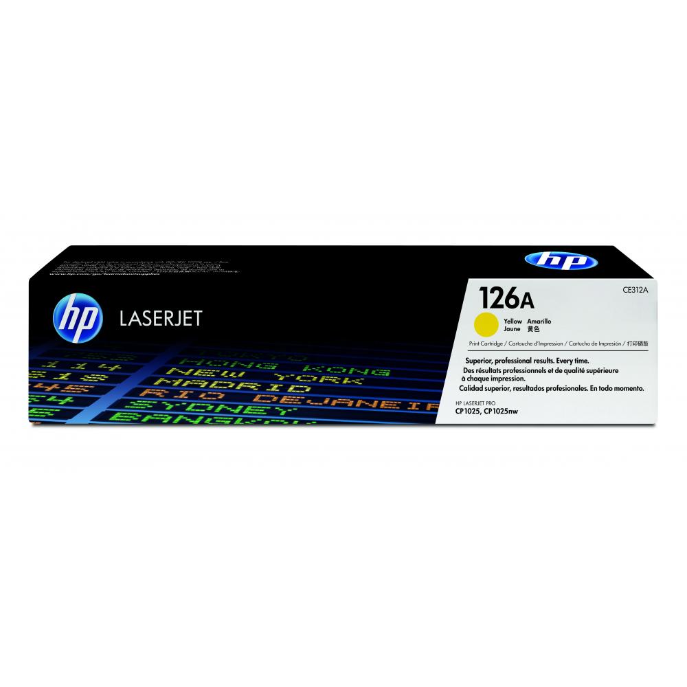 HP Toner-Kartusche gelb (CE312A, 126A)