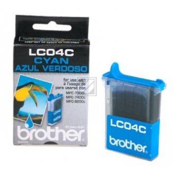 Brother Tintenpatrone cyan (LC-04C)