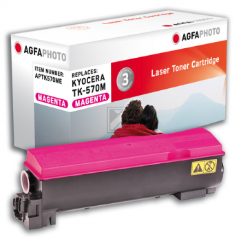Agfaphoto Toner-Kit magenta (APTK570ME) ersetzt TK-570M