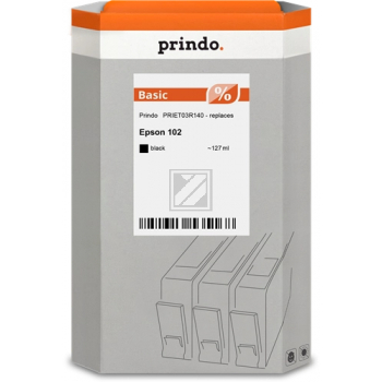Prindo Tintennachfüllfläschchen (Basic) schwarz (PRIET03R140) ersetzt 102