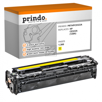 Prindo Toner-Kartusche gelb (PRTHPCE322A) ersetzt 128A