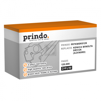 Prindo Fotoleitertrommel schwarz (PRTKMDR512K) ersetzt DR-512K
