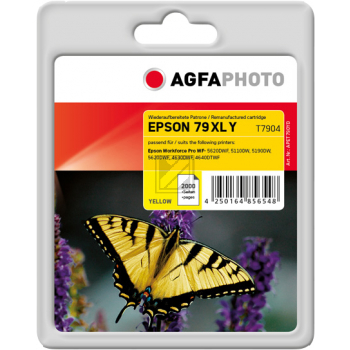Agfaphoto Tintenpatrone gelb HC (APET790YD) ersetzt T7904