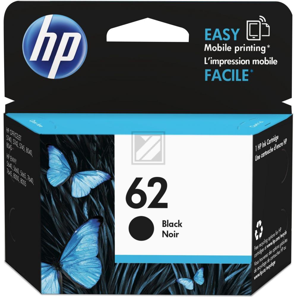 HP Tintendruckkopf schwarz (C2P04AE#UUS, 62)