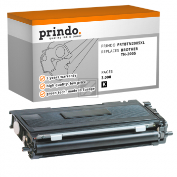 Prindo Toner-Kit schwarz (PRTBTN2005XL) ersetzt TN-2005