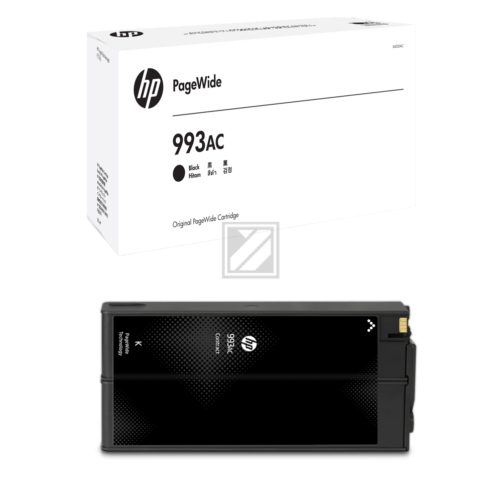 HP Tintenpatrone Contract (nur für Vertragskunden) schwarz (X4D20AC, 993AC)