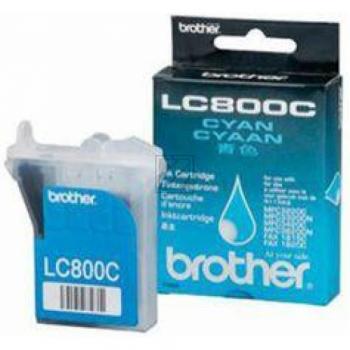 Brother Tintenpatrone cyan (LC-800C)