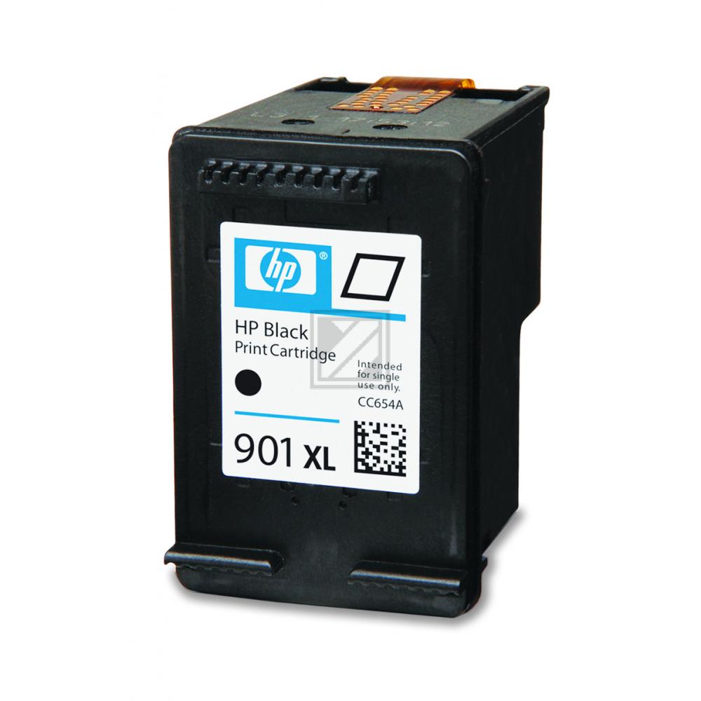 HP Tintendruckkopf schwarz HC (CC654AE, 901XL)