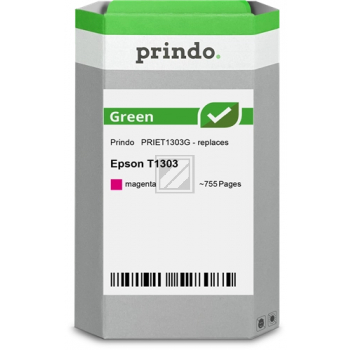 Prindo Tintenpatrone (Green) magenta HC (PRIET1303G) ersetzt T1303