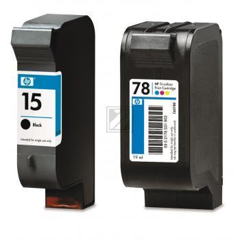 HP Tintendruckkopf cyan/gelb/magenta, schwarz (SA310AE#301, 15, 78)