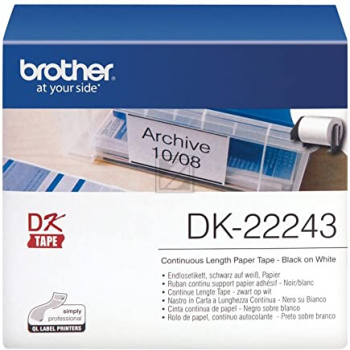 Brother Endlos-Etikett weiß (DK-22243)
