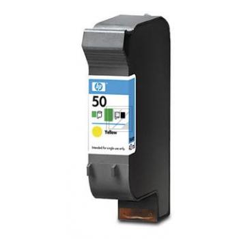 HP Tintendruckkopf gelb (51650YE, 50)