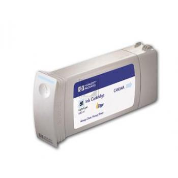 HP Tintenpatrone cyan light (C4934A, 81)