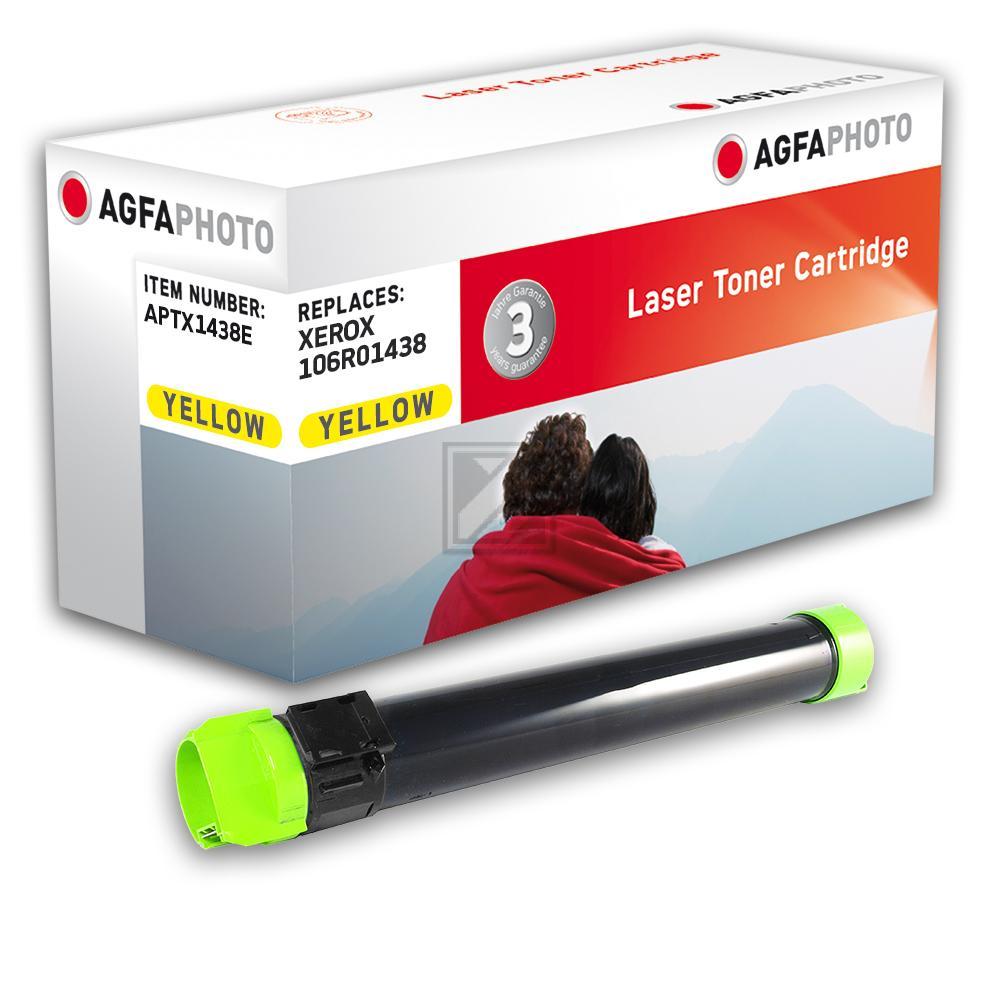 Agfaphoto Toner-Kit gelb HC (APTX1438E) ersetzt 106R01438