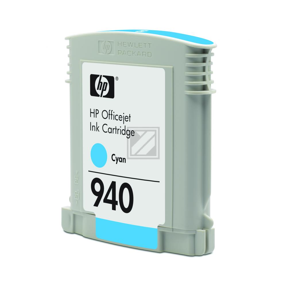 HP Tintenpatrone cyan (C4903AE, 940)