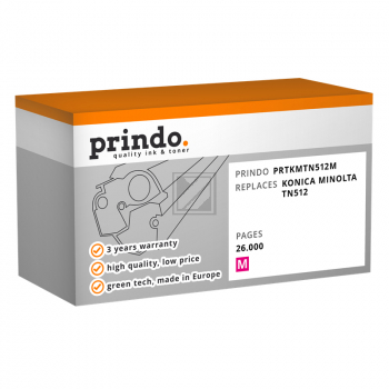 Prindo Toner-Kit magenta (PRTKMTN512M) ersetzt TN-512M