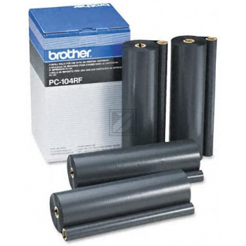 Brother Thermo-Transfer-Rolle schwarz (PC-104RF)