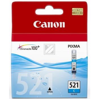 Canon Tintenpatrone cyan (2934B009, CLI-521C)