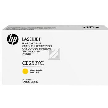 HP Toner-Kartusche Contract (nur für Vertragskunden) gelb (CE252YC, 504A)