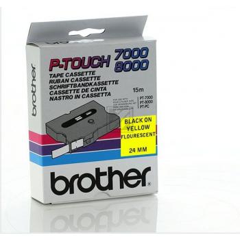 Brother Schriftbandkassette schwarz/signal gelb (TX-C51)