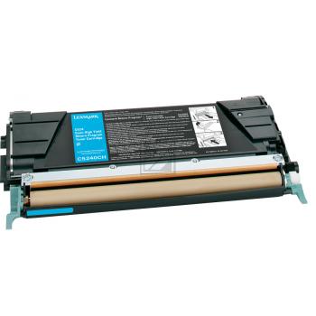 Lexmark Toner-Kartusche Prebate cyan HC (C5240CH)