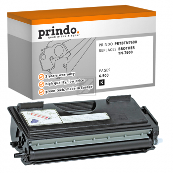 Prindo Toner-Kartusche schwarz HC (PRTBTN7600) ersetzt TN-7600