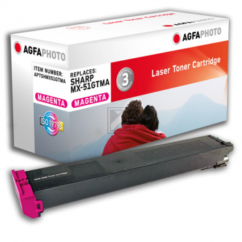 Agfaphoto Toner-Kit magenta (APTSHMX51GTMA) ersetzt MX-51GTMA