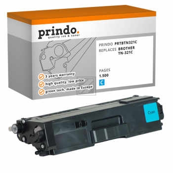Prindo Toner-Kartusche cyan (PRTBTN321C) ersetzt TN-321C