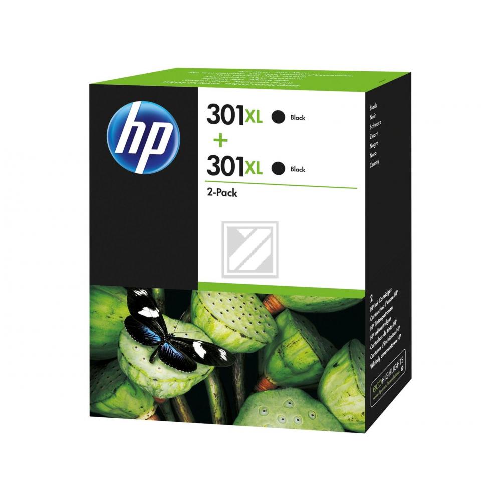 HP Tintendruckkopf schwarz (D8J45AE, 301XL)