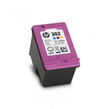 HP Tintendruckkopf cyan/gelb/magenta (F6U65AE, 302)