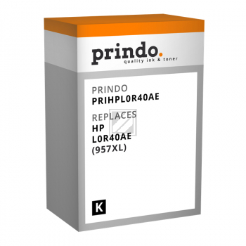 Prindo Tintenpatrone schwarz HC plus (PRIHPL0R40AE) ersetzt 957XL