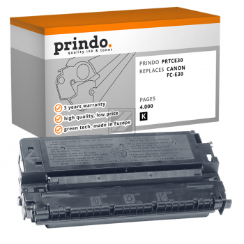 Prindo Toner-Kartusche (Basic) schwarz HC (PRTCE30 Basic) ersetzt E-30