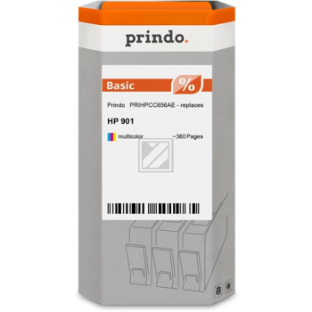 Prindo Tintendruckkopf (Basic) cyan/gelb/magenta (PRIHPCC656AE) ersetzt 901