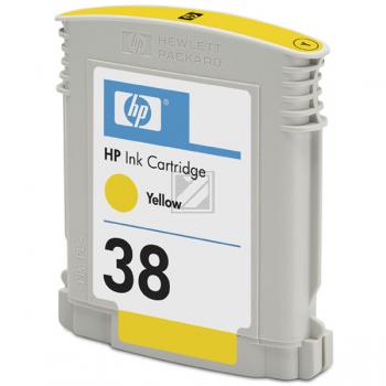 HP Tintenpatrone gelb (C9417A, 38)