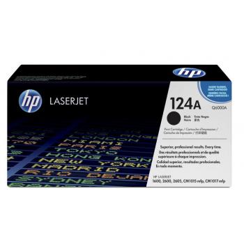 HP Toner-Kartusche schwarz (Q6000A, 124A)
