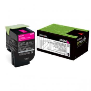 Lexmark Toner-Kit Return Program magenta (80C80M0, 808M)